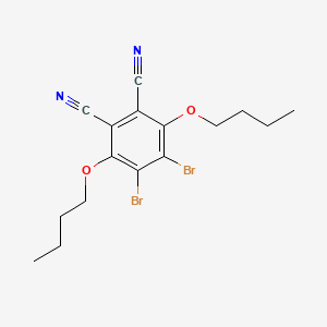1,2-Benzenedicarbonitrile, 4,5-dibromo-3,6-dibutoxy-