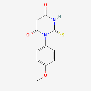 1-(4-Methoxyphenyl)-2-sulfanylidene-1,3-diazinane-4,6-dione