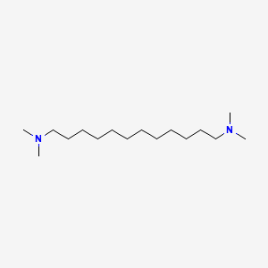 molecular formula C16H36N2 B3050820 N,N,N',N'-Tetramethyldodecane-1,12-diamine CAS No. 28950-57-4