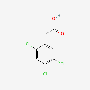 molecular formula C8H5Cl3O2 B3050829 2,4,5-Trichlorophenylacetic acid CAS No. 2903-64-2