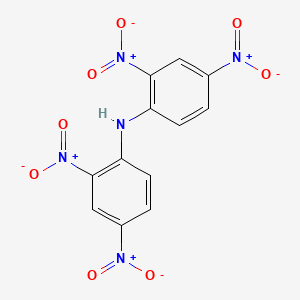 molecular formula C12H7N5O8 B3050836 N-(2,4-Dinitrophenyl)-2,4-dinitroaniline CAS No. 2908-76-1