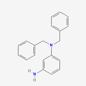 molecular formula C20H20N2 B3050840 n,n-Dibenzylbenzene-1,3-diamine CAS No. 29103-50-2