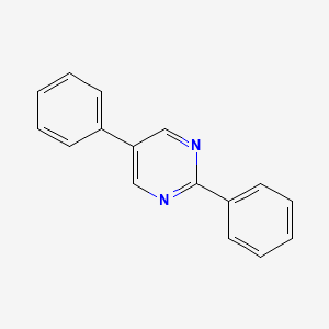 molecular formula C16H12N2 B3050841 2,5-Diphenylpyrimidine CAS No. 29134-16-5