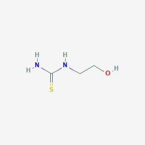 molecular formula C3H8N2OS B3050843 (2-羟乙基)硫脲 CAS No. 29146-81-4