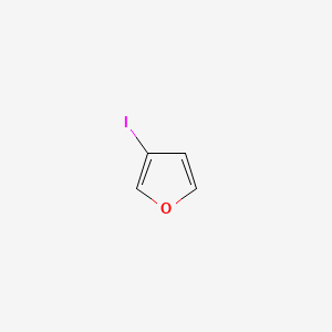 molecular formula C4H3IO B3050849 呋喃，3-碘代- CAS No. 29172-20-1