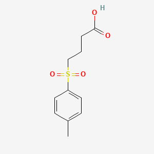 molecular formula C11H14O4S B3050852 4-(4-Methylbenzene-1-sulfonyl)butanoic acid CAS No. 29193-67-7