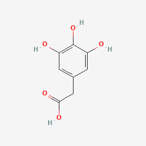molecular formula C8H8O5 B3050893 2-(3,4,5-trihydroxyphenyl)acetic Acid CAS No. 29511-09-9