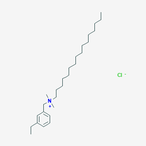 Hexadecyldimethyl(ethylbenzyl)ammonium chloride