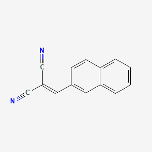 molecular formula C14H8N2 B3050914 Malononitrile, (2-naphthylmethylene)- CAS No. 2972-84-1