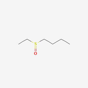 molecular formula C6H14OS B3050919 Butane, 1-(ethylsulfinyl)- CAS No. 2976-99-0