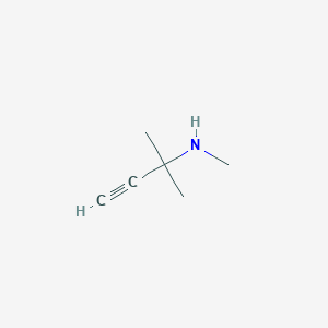 3-Butyn-2-amine, N,2-dimethyl-