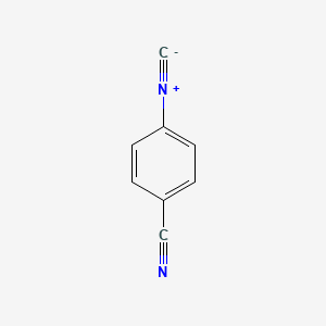 molecular formula C8H4N2 B3050928 4-异氰基苯甲腈 CAS No. 2980-80-5