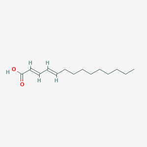 molecular formula C14H24O2 B3050932 2E,4E-tetradecadienoic acid CAS No. 29826-00-4