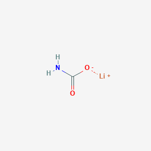 molecular formula CH2LiNO2 B3050945 Lithium carbamate CAS No. 29925-87-9
