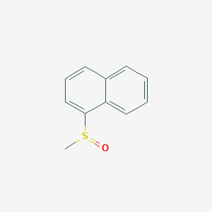 molecular formula C11H10OS B3050948 Methyl 1-naphthyl sulfoxide CAS No. 29959-93-1