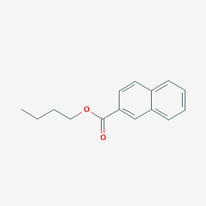 molecular formula C15H16O2 B3050961 Butyl naphthalene-2-carboxylate CAS No. 3007-89-4