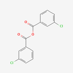 molecular formula C14H8Cl2O3 B3050963 (3-Chlorobenzoyl) 3-chlorobenzoate CAS No. 30070-63-4