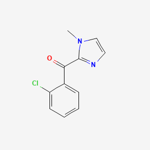 (2-Chloro-phenyl)-(1-methyl-1H-imidazol-2-yl)-methanone