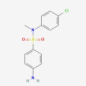molecular formula C13H13ClN2O2S B3051023 COX-1 Inhibitor II CAS No. 304913-22-2