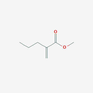 molecular formula C7H12O2 B3051050 Methyl 2-methylidenepentanoate CAS No. 3070-66-4