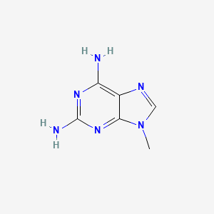 molecular formula C6H8N6 B3051055 9-Methyl-9H-purine-2,6-diamine CAS No. 30720-65-1