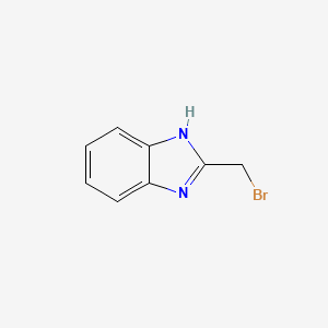 molecular formula C8H7BrN2 B3051064 2-(Bromomethyl)-1H-benzo[d]imidazole CAS No. 30770-24-2