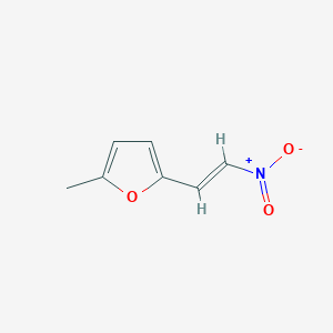 molecular formula C7H7NO3 B3051069 2-Methyl-5-(2-nitroethenyl)furan CAS No. 30796-84-0