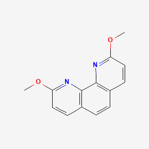 molecular formula C14H12N2O2 B3051102 2,9-Dimethoxy-1,10-phenanthroline CAS No. 31037-54-4