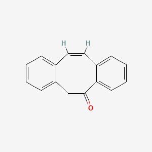 molecular formula C16H12O B3051110 (10Z)-Tricyclo[10.4.0.04,9]hexadeca-1(16),4,6,8,10,12,14-heptaen-2-one CAS No. 3111-86-2
