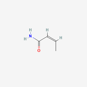 molecular formula C4H7NO B3051111 cis-2-Butenoic acid amide CAS No. 31110-30-2