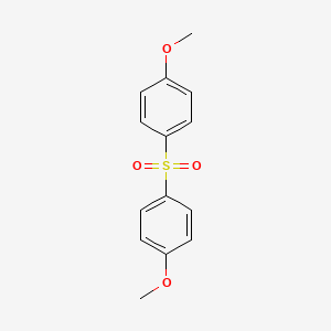 molecular formula C14H14O4S B3051113 Bis(4-methoxyphenyl) sulfone CAS No. 3112-80-9