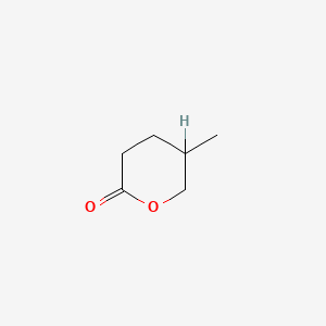 molecular formula C6H10O2 B3051128 5-methyltetrahydro-2H-pyran-2-one CAS No. 3123-98-6