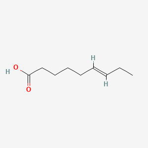 molecular formula C9H16O2 B3051158 6E-壬烯酸 CAS No. 31502-23-5