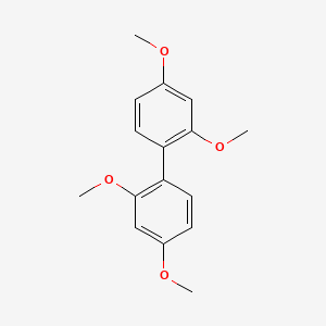 molecular formula C16H18O4 B3051161 2,2',4,4'-Tetramethoxybiphenyl CAS No. 3153-72-8