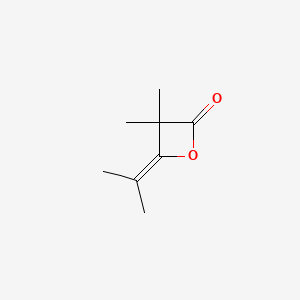 molecular formula C8H12O2 B3051176 二甲基乙烯酮二聚体 CAS No. 3173-79-3