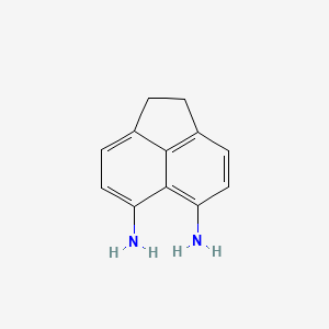 molecular formula C12H12N2 B3051178 5,6-Acenaphthenediamine CAS No. 3176-86-1
