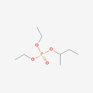 molecular formula C8H19O4P B3051179 Butan-2-yl diethyl phosphate CAS No. 31774-59-1