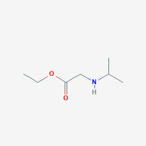 molecular formula C7H15NO2 B3051183 Ethyl 2-(propan-2-ylamino)acetate CAS No. 3183-22-0