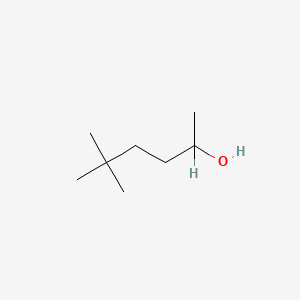 molecular formula C8H18O B3051185 5,5-Dimethyl-2-hexanol CAS No. 31841-77-7
