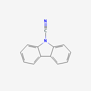 molecular formula C13H8N2 B3051191 9H-Carbazole-9-carbonitrile CAS No. 31892-44-1