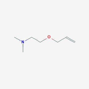 molecular formula C7H15NO B3051208 n,n-Dimethyl-2-(prop-2-en-1-yloxy)ethanamine CAS No. 3205-11-6