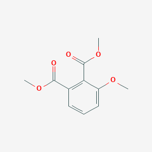 molecular formula C11H12O5 B3051220 3-甲氧基邻苯二甲酸二甲酯 CAS No. 32136-52-0