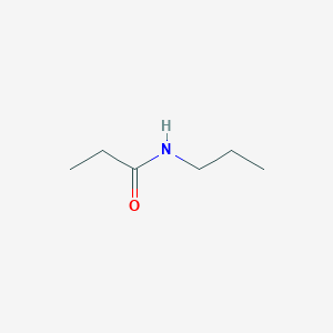 molecular formula C6H13NO B3051226 N-丙基丙酰胺 CAS No. 3217-86-5