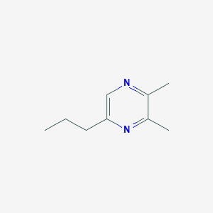 molecular formula C9H14N2 B3051237 2,3-Dimethyl-5-propylpyrazine CAS No. 32262-98-9