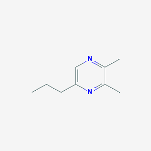 molecular formula C9H14N2 B3051237 2,3-二甲基-5-丙基吡嗪 CAS No. 32262-98-9