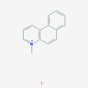 Benzo(f)quinolinium, 4-methyl-, iodide