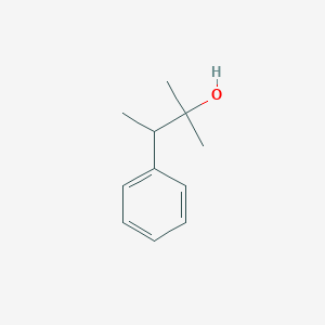 molecular formula C11H16O B3051307 2-甲基-3-苯基-2-丁醇 CAS No. 3280-08-8