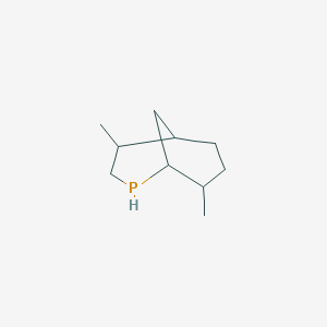 molecular formula C10H19P B3051318 4,8-Dimethyl-2-phosphabicyclo[3.3.1]nonane CAS No. 328952-85-8