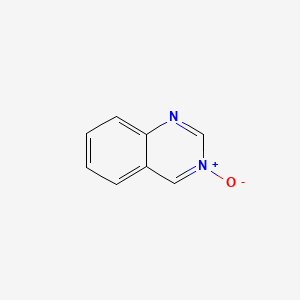 molecular formula C8H6N2O B3051320 Quinazoline 3-oxide CAS No. 32907-43-0