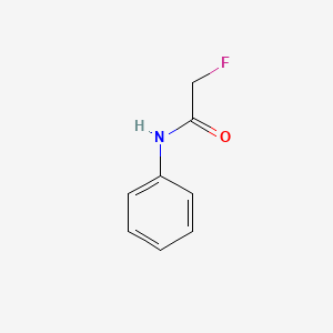 molecular formula C8H8FNO B3051326 2-氟乙酰苯胺 CAS No. 330-68-7